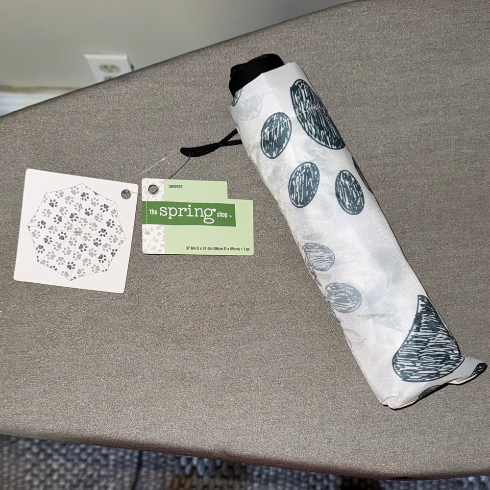 Small Paw Print Umbrella